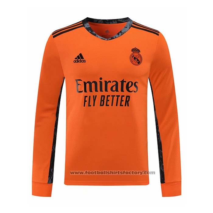Real Madrid Away Goalkeeper Shirt Long Sleeve 2020-2021